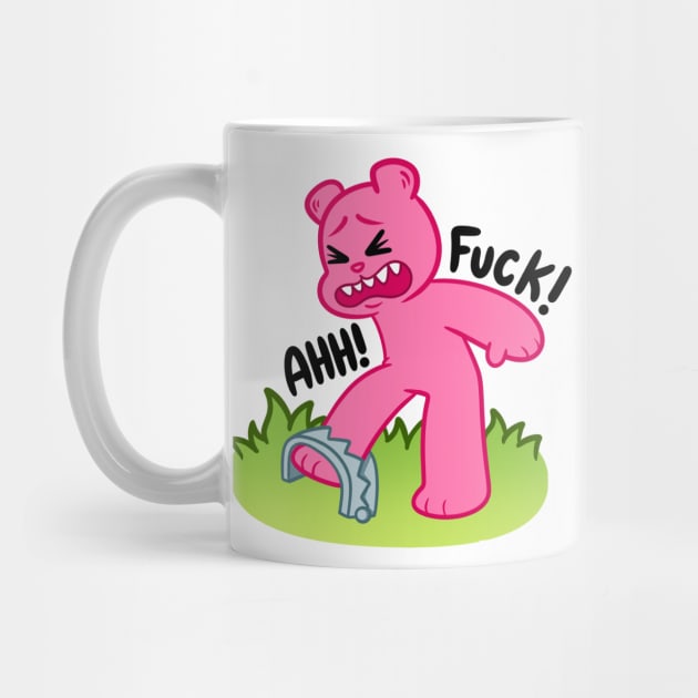 Gummy Bear Screaming “FUCK” by Get A Klu Comics